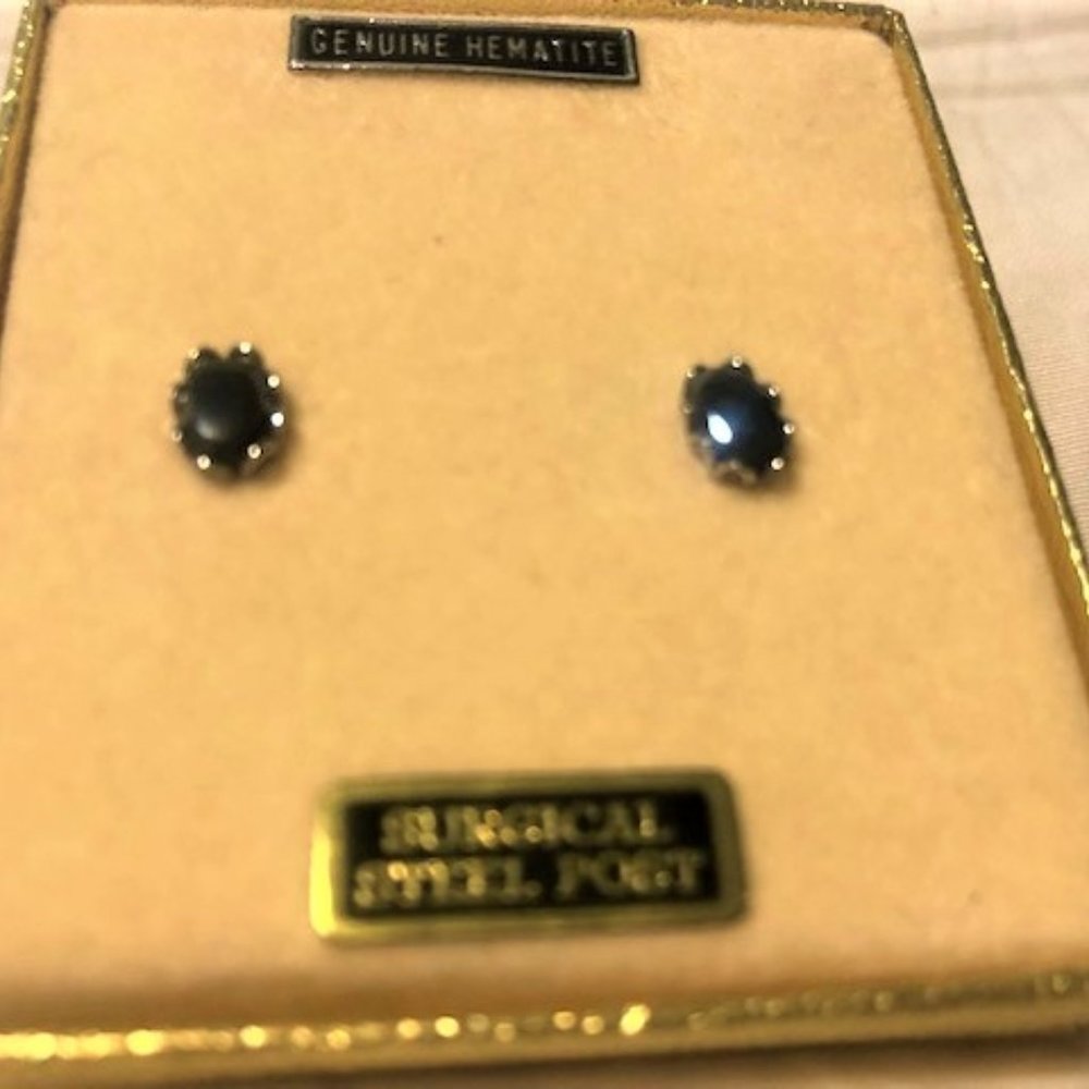 Hematite Earrings